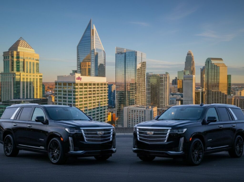Best black truck airport transportation Charlotte NC